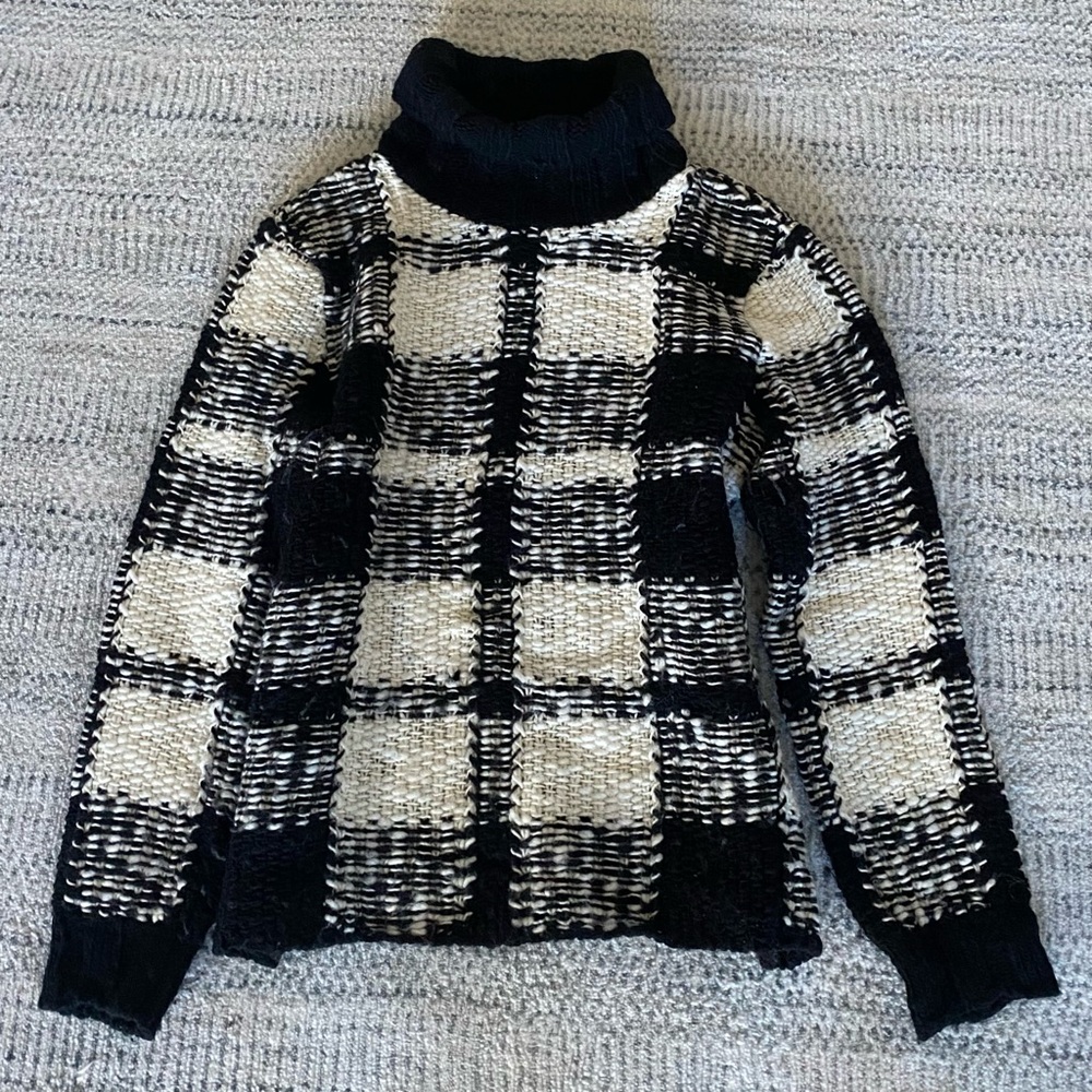 Talbots Wool Blend Turtleneck Sweater